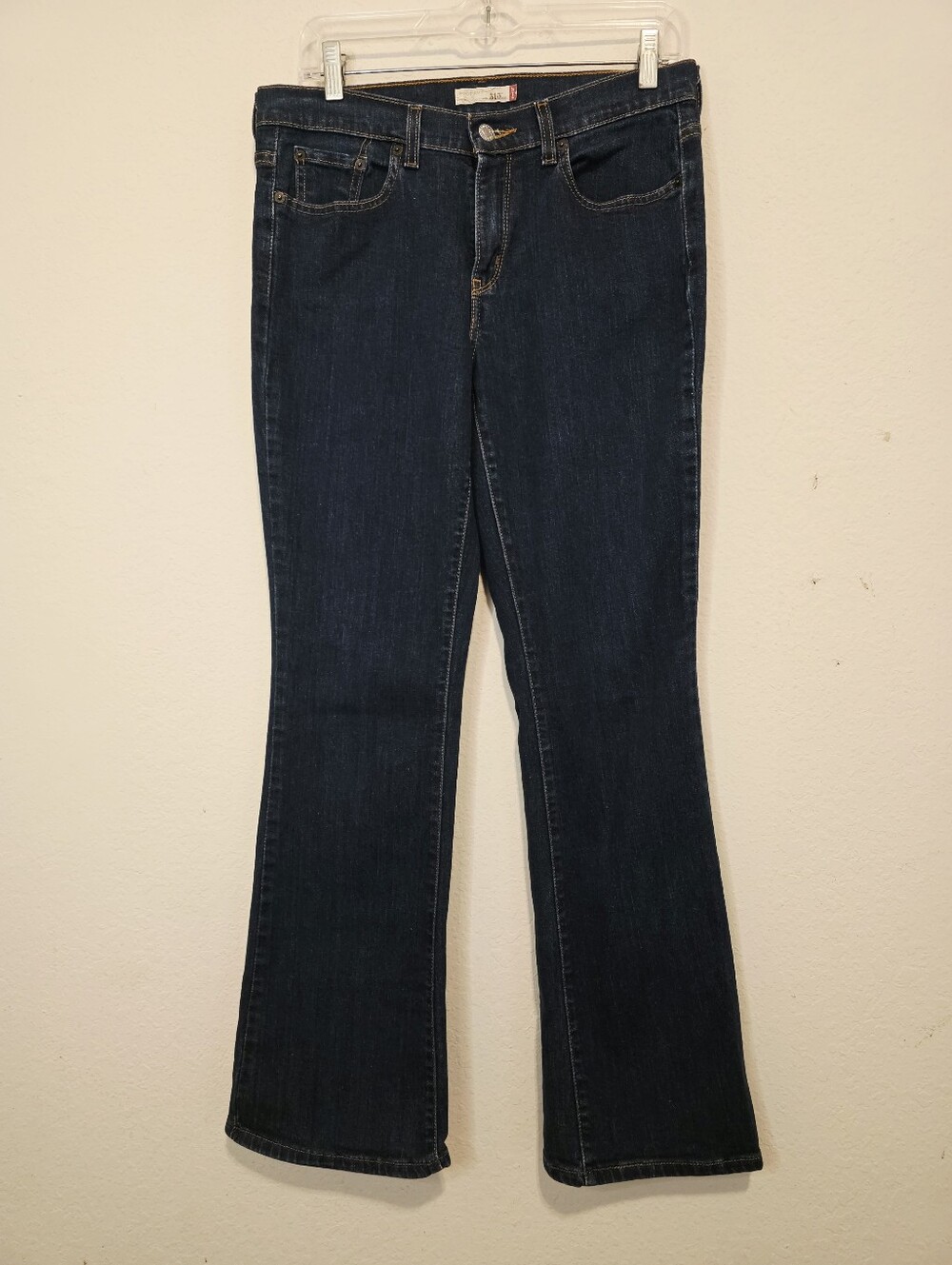 Levis 515 Bootcut Jeans Dark Blue Western Women's 8 Medium
